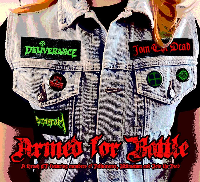 JOIN THE DEAD - Armed for Battle 7" (NEW*LIM.150 COPIES*US WHITE THRASH METAL) - Bild 1 von 1