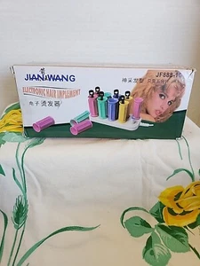 REDUCED! Electric Heated  with Hair Pins Fast Heating Heat Rollers Waver - Picture 1 of 4