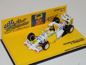 1/43 Minichamps F3 Dallara Opel 1995 Ralf Schumacher RS Coll #4 - Imagen 1 de 3