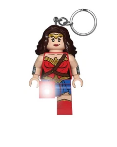 LEGO DC Superheroes Wonder Woman - Portachiavi con torcia a LED per gli appassio - Foto 1 di 7
