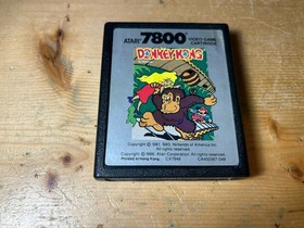 DONKEY KONG Atari 7800 game Tested!! Ships Free !!