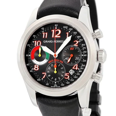 GIRARD-PERREGAUX Monte Carlo Rally 1976 Sport Chrono 49541-11-61-FK6A TO233080 - Image 1 of 4