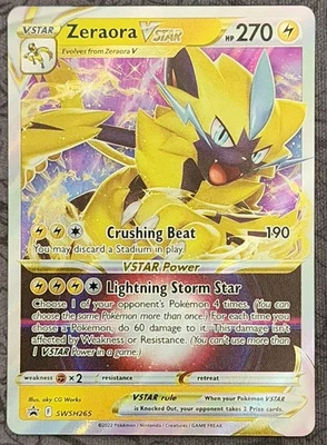 Zeraora VSTAR SWSH265 SWSH: Sword & Shield Promo Cards Holo - Image 1 of 2