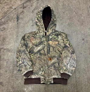 CARHARTT Mossy Oak Real Camo Jacket Youth Medium  - Picture 1 of 7