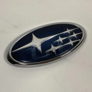 2008-2014 Subaru Tribeca Emblem Logo Badge Symbol Rear Tailgate B2555 Chrome - Picture 1 of 12