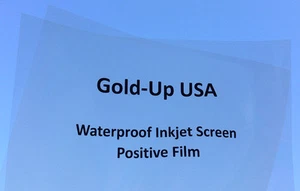 Waterproof Inkjet Screen Positive Film 17" x 100' 2 Roll - 4mil - Picture 1 of 1