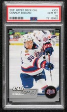 2021-22 Upper Deck CHL Stars Connor Bedard #302 PSA 10 GEM MT