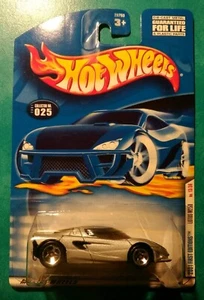 2001 HOT WHEELS FIRST EDITIONS LOTUS M250 #25 SILVER 5 SPOKE 13 OF 36 - Picture 1 of 7