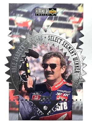 HOF'er DALE JARRETT 1997 Upper Deck TRIPLE FORCE DIECUT INSERT Card #2 of 3-E - Image 1 of 2