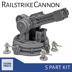 Railstrike Kanone - 28mm Tau 3D Printed Terrain for Tabletop Wargaming - Bild 1 von 8
