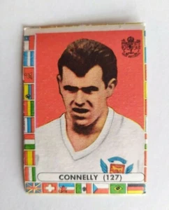 FIGURINA CALCIATORI LAMPO WORLD CUP CHILE 1962 INGHILTERRA CONNELLY n 127 OTTIMA - Imagen 1 de 2