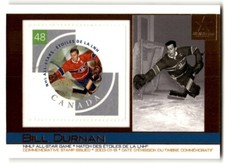 2003-04 Pacific Canada Post NHL All-Stars Bill Durnan #24 Montreal Canadiens