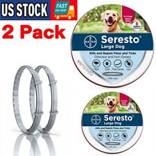 2pcs Collar for Large Dogs, 8-month Protection US Stock