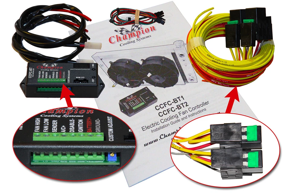 Eagle Champion Bluetooth Fan Controller with Dual Fan Relay #CCFC-BT2 - Image 1 of 4