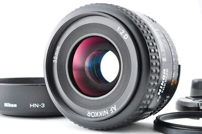 Nikon AF NIKKOR 35mm f/2D [Near MINT] Wide Angle Prime Lens Hood Filter - Image 1 of 4