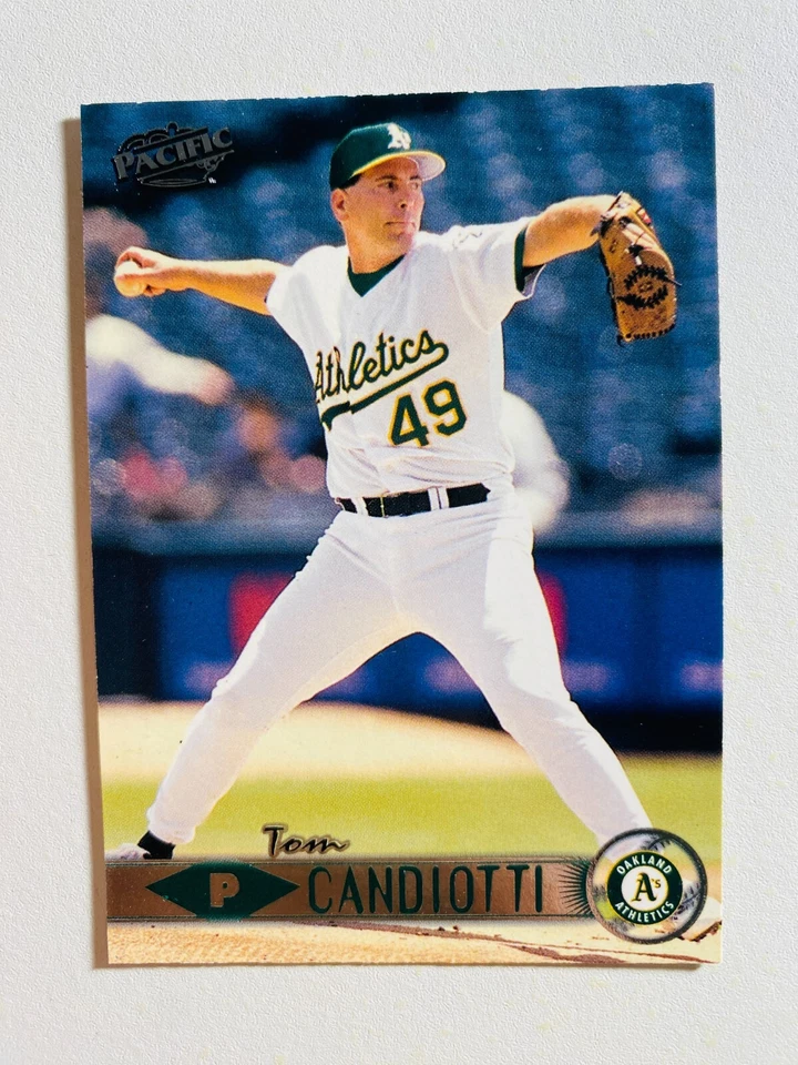 1999 PACIFIC #307 TOM CANDIOTTI NM-MT MLB BASEBALL CARD - Image 1 of 2