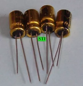220uf 10V Electrolytic Capacitor 220mfd (4) Radial 85C (6mm x 11mm) - Picture 1 of 1