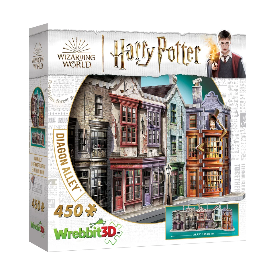 Wrebbit 3d Harry Potter Diagon Alley Puzzle 2016