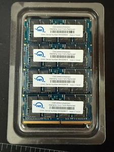 128GB OWC Memory Upgrade Kit (4x32G) 2666MHz DDR4 260-Pin SO-DIMM for iMac/PC - Bild 1 von 3