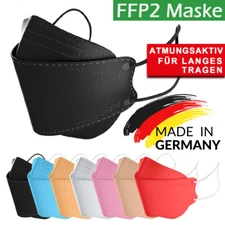 FFP2 Fischmaske Made in Germany leichter atmen 5-lagig Mundschutz Maske