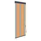 Outdoor Roller Blind 60x250  Yellow and Blue K1L2