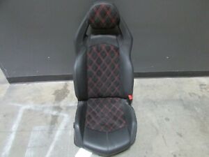 Lamborghini Aventador, Right Seat, Black w/ Custom Diamond Red Stitching , Used