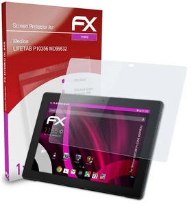 atFoliX Glass Protector for Medion LIFETAB P10356 MD99632 9H Hybrid-Glass - Afbeelding 1 van 8