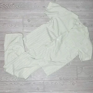 mens vintage montgomery ward pajamas shirt and pants sleepwear med 37-40 - Picture 1 of 5