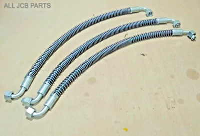 JCB CIRCUIT HYDRAULIC HOSE 1/2 BSP, SET OF 3 PCS. (PART NO. 613/46600) - Image 1 of 4