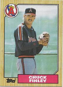 1987 Topps Baseball #446 Chuck Finley RC