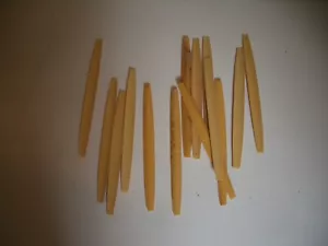 17 Shaped pieces of oboe reed cane. size -2. 10.75 - Picture 1 of 8