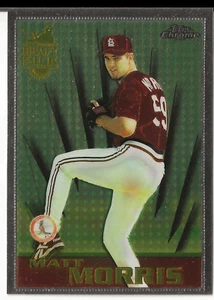 1996 Topps Chrome - #92 Matt Morris (RC)-Draft Pick - Picture 1 of 2