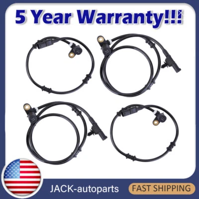 Juego de sensores de velocidad ABS delanteros y traseros izquierdo y derecho para Mercedes Benz ML320 1998-2003 Foto 1 de 4