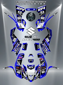 SUZUKI LTZ 400 2003-2008 full graphics kit sticker decals - Picture 1 of 4