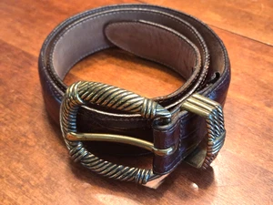 Brighton Damen braun Leder & BH Gürtel Western Brighton 1994 Small 32" - Bild 1 von 9