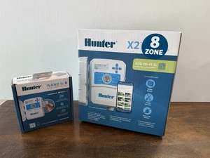 Controlador de rociadores Hunter X2-800 8 zonas temporizador de riego con varita Wi-Fi - Imagen 1 de 9
