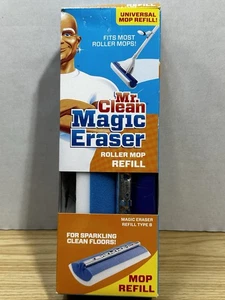 NUEVO Mr. Clean Magic Borrador Rodillo Fregona Repuesto Ajuste Universal Tipo B Nuevo en Caja - Imagen 1 de 3