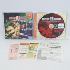 EIGHTEEN 18 WHEELER Dreamcast Sega 9355 dc