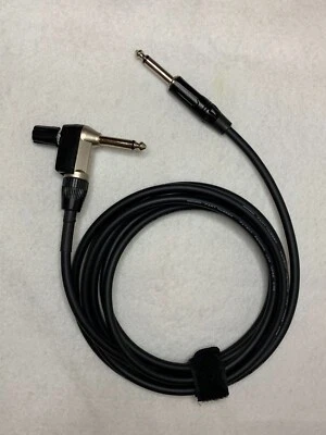 MOGAMI 2524 10' Guitar Instrument Cable with Built-In Volume Control Rean Plug - Image 1 of 2