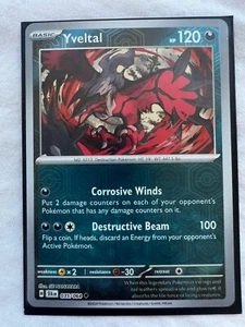 Pokémon Karte Yveltal 035/064 Sv: Verhüllte Fabel Reverse Holo Pokemon - Bild 1 von 1