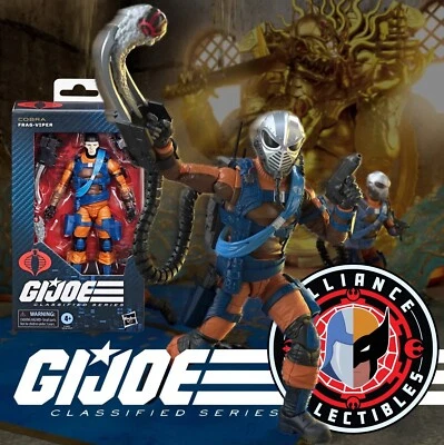 Figura de acción Hasbro 2025 GI Joe Classified Series 153 Frag-Viper escala 6" Foto 1 de 4