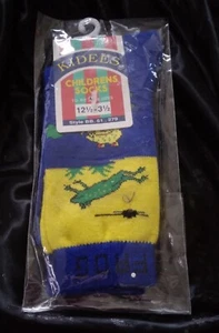 Kidees' Children's Socks Size 12.5 to 3.5 Frog - Picture 1 of 3