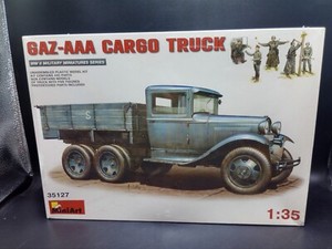 MiniArt 1/35 35127 WWII German/Soviet GAZ-AAA Cargo Truck Vehicle w/5 Crew