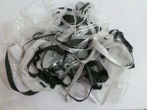 Shades of Monochrome Multipack Vintage Ribbon - Picture 1 of 1