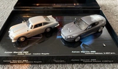 James Bond Minichamps Casino Royale - Aston Martin DB5 y DBS Juego Edición Limitada Foto 1 de 4