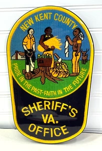 New Kent County Virginia Sheriff's Office Plaque - Picture 1 of 2