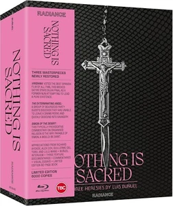 NOTHING IS SACRED Three Heresies by Luis Bunuel Blu-Ray Set NEW (USA Compatible) - Picture 1 of 2