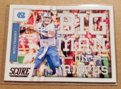 2017 Score Big Man On Campus - Mitch Trubisky RC #2 Buffalo Bills - Image 1 of 2