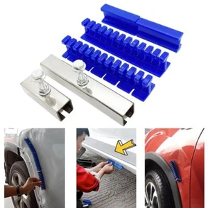 6Pcs Car Dent Removal Pulling Tabs Adhesive Blue Glue Puller Auto Body Repairing - Imagen 1 de 15