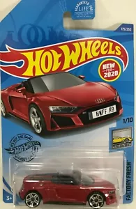 Hot Wheels - 2019 Audi R8 Spyder - Scale 1:64 - Red - Picture 1 of 2